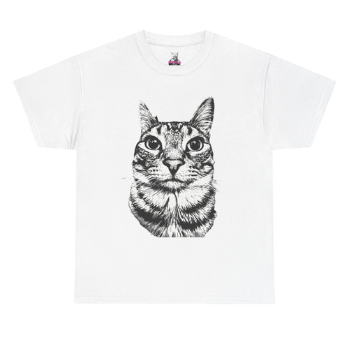 Cat Aura T-Shirt — Vintage Meme Cat Tee