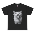 Tongue Cat T-Shirt — Vintage Meme Cat Tee